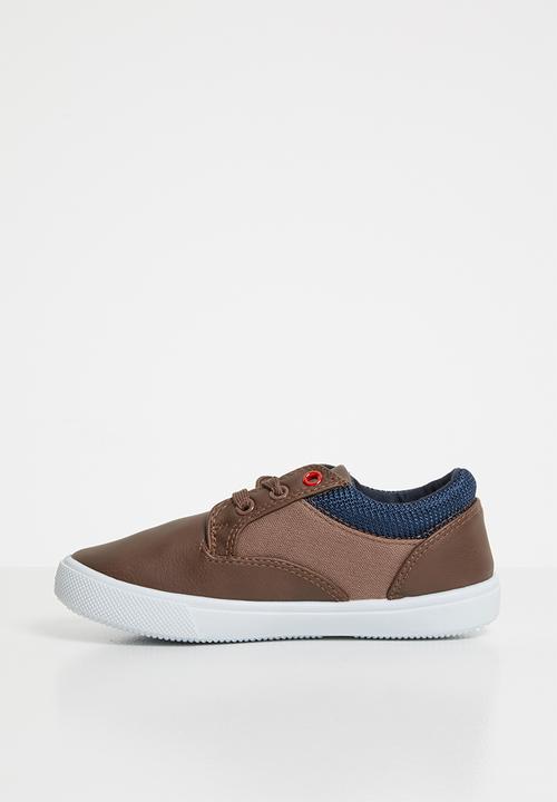 SOVIET - Omaha lace up sneaker - brown