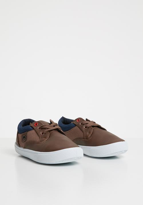 SOVIET - Omaha lace up sneaker - brown