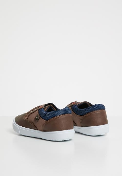 SOVIET - Omaha lace up sneaker - brown