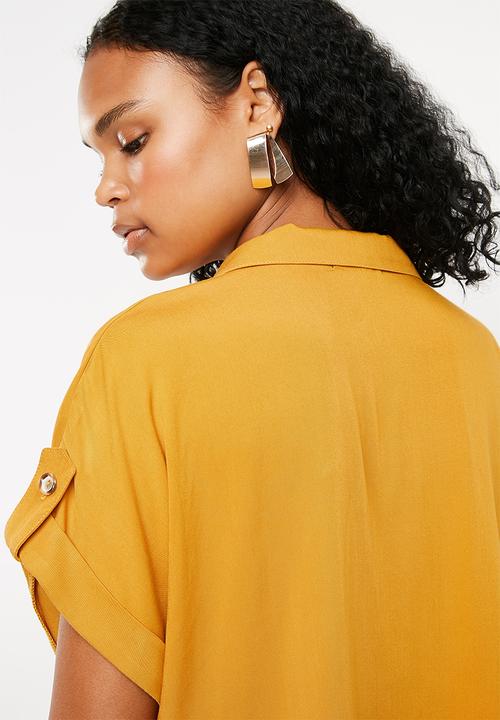 Superbalist - Utility shirt - yellow 