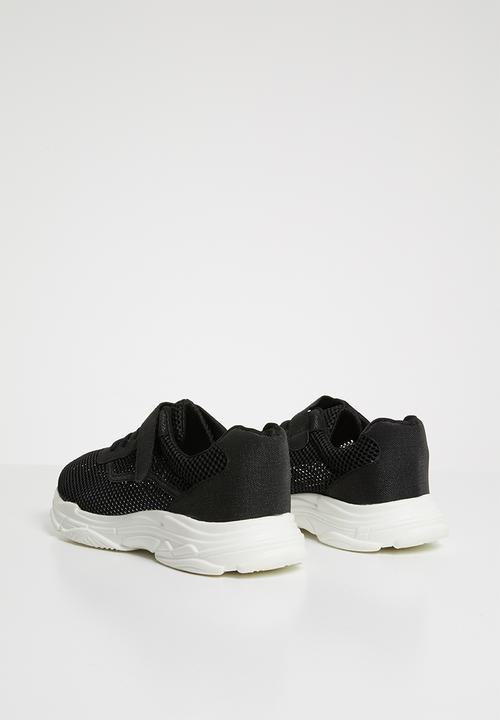 Pop Candy - Mesh lo-top sneaker - black