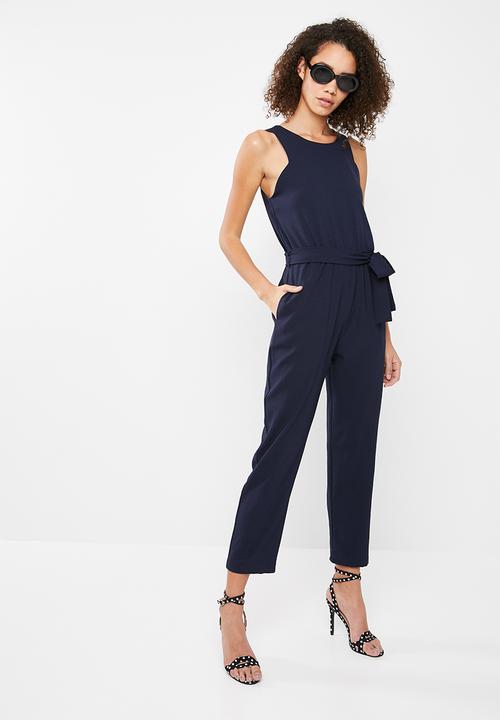 Superbalist - Jumpsuit with tapered cuff - navy 