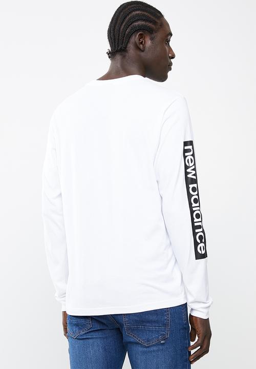 New Balance  - NB athletic tee - white
