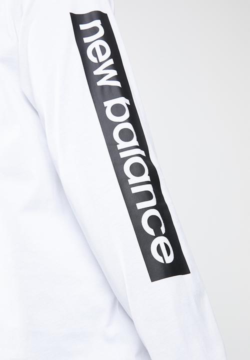 New Balance  - NB athletic tee - white
