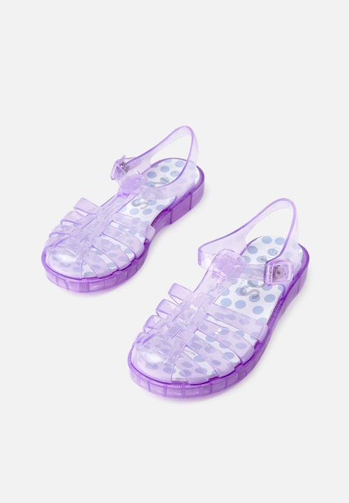 Cotton On - Amalfi jelly sandal - purple