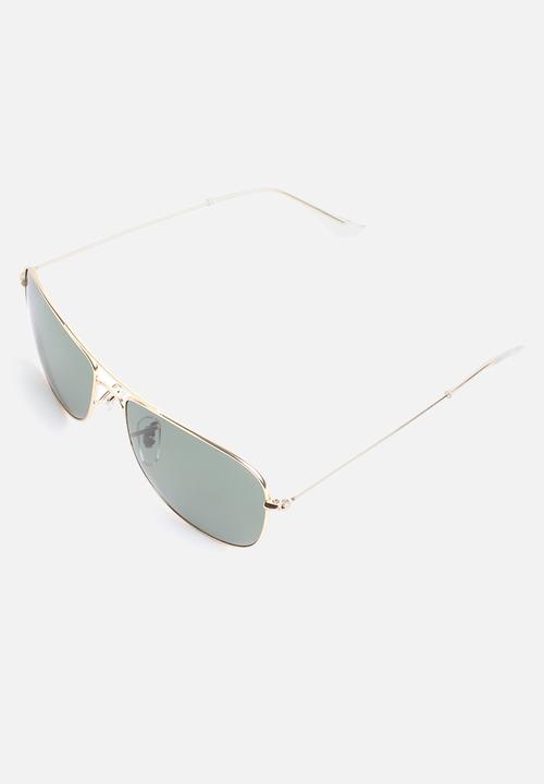 Superbalist - Round brow sunglasses - gold