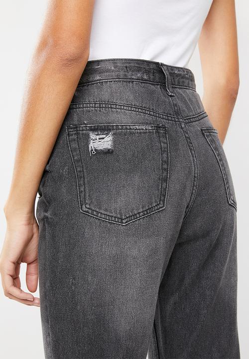 Superbalist - Mom jeans - black 