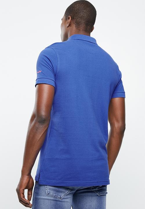 Pringle of Scotland - St augustine styled golfer - blue