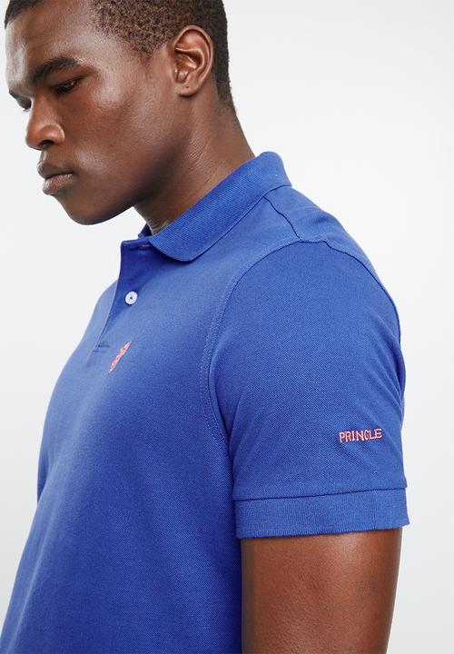 Pringle of Scotland - St augustine styled golfer - blue