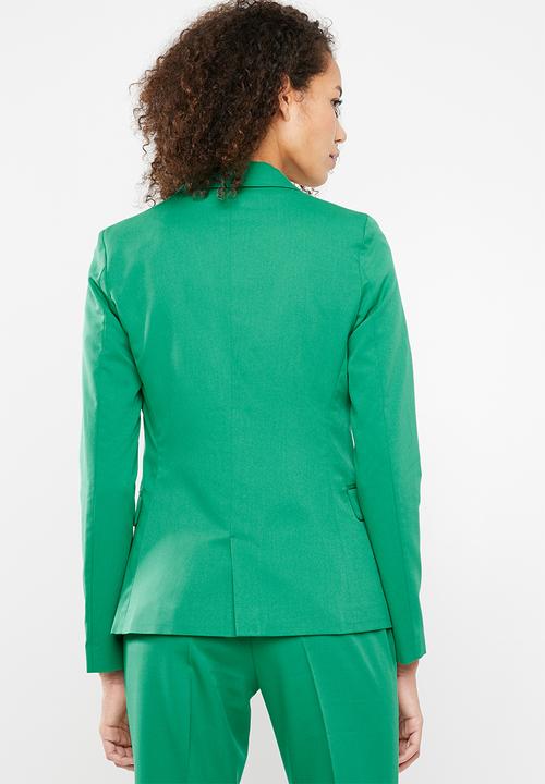 Superbalist - Double breasted suit jacket - green