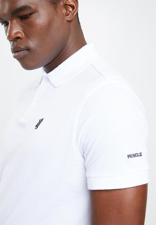 Pringle of Scotland - St augustine styled golfer - white