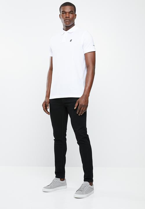 Pringle of Scotland - St augustine styled golfer - white