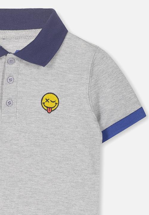 Cotton On - Kenny polo - grey