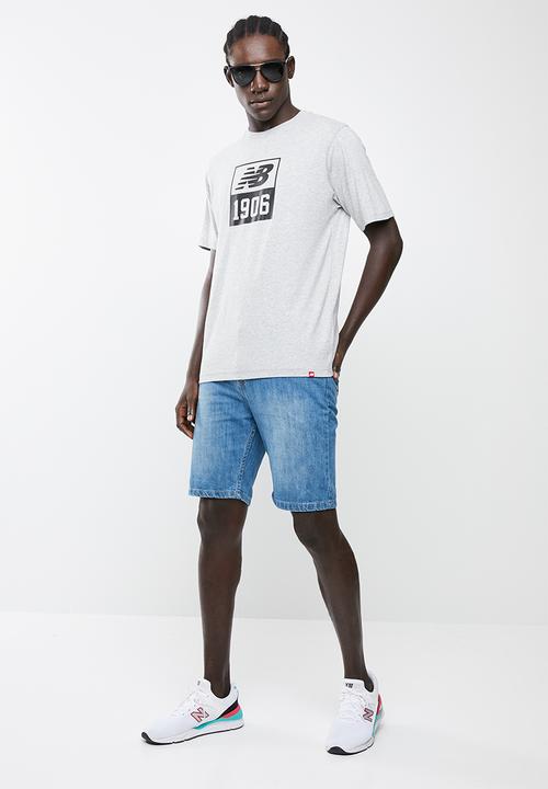 New Balance  - Essentials 1906 tee - grey