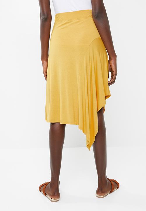 Superbalist - Knit midi skirt - yellow