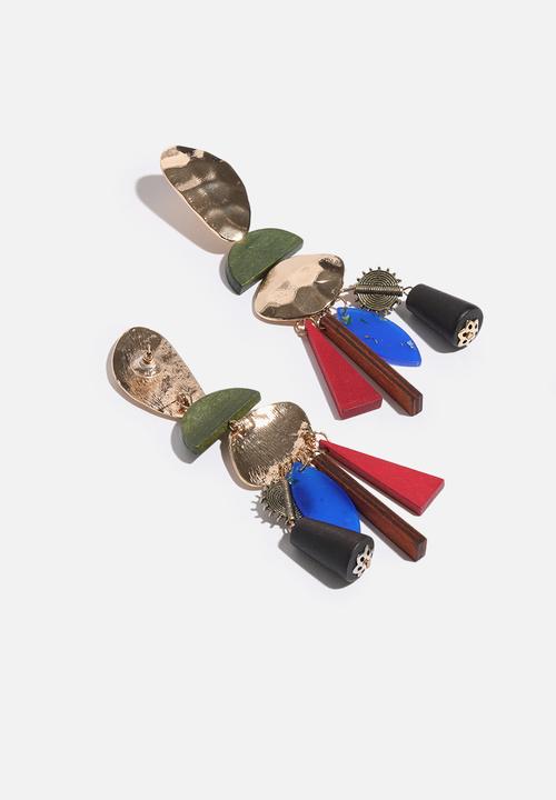 Superbalist - Solange statement earrings - multi