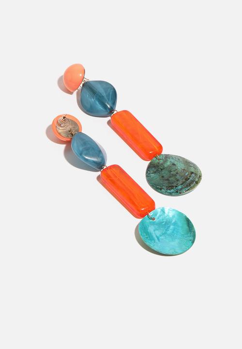 Superbalist - Resort drop earrings - multi