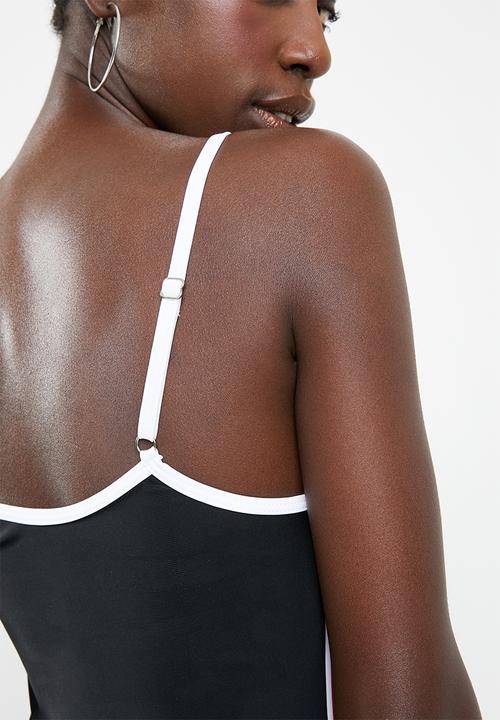 Bacon Bikinis - Retro one piece swimsuit - black