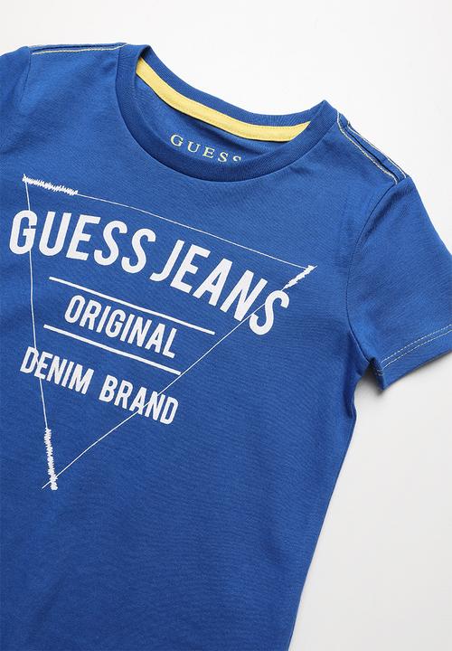 GUESS - Guess original tee - blue