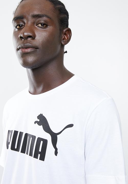 PUMA - ESS logo tee - white