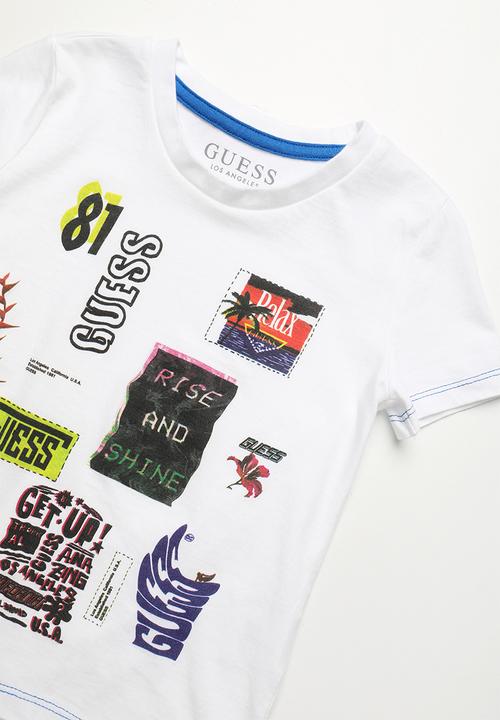 GUESS - Photo tee - white