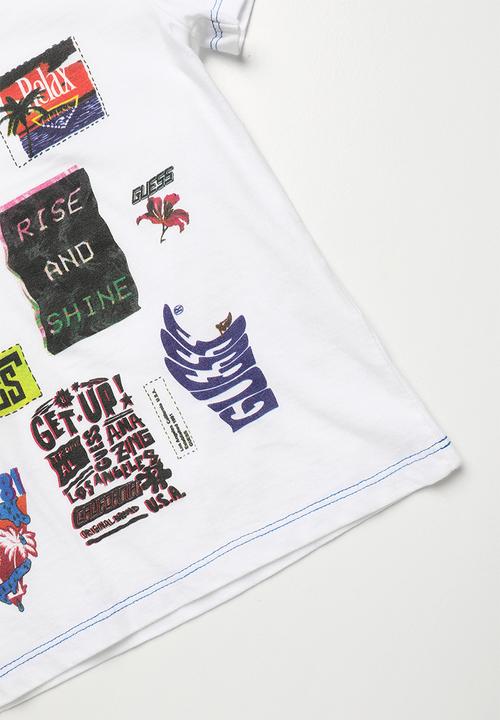 GUESS - Photo tee - white