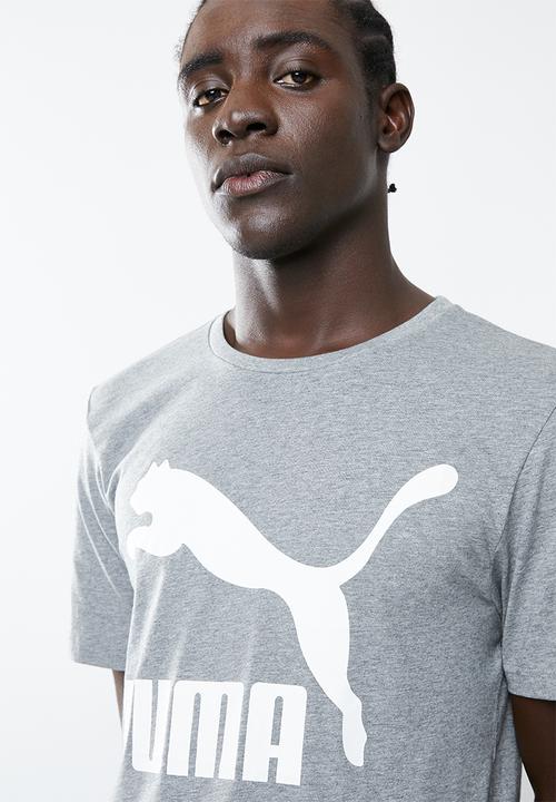 PUMA - Classic Logo tee - grey