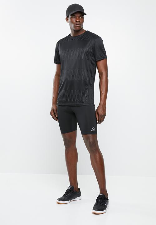 Reebok - Run short tights - black