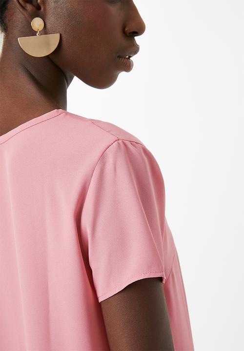 Superbalist - Basic shell blouse - dusty pink 