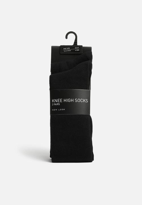 New Look - Rib socks - black