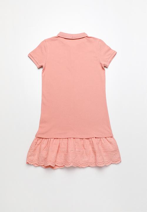 POLO - Alexis frilled golfer dress - pink