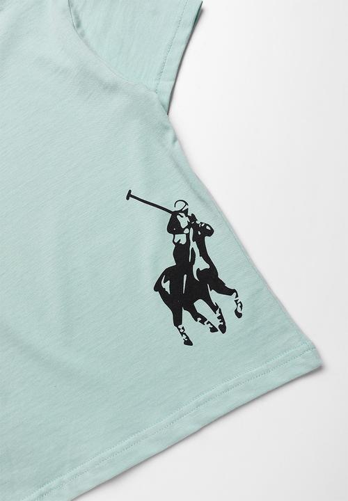 POLO - Rick classic crew neck tee - blue