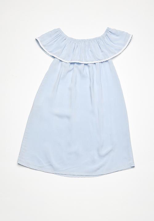 Superbalist - Circus collar summer dress - blue