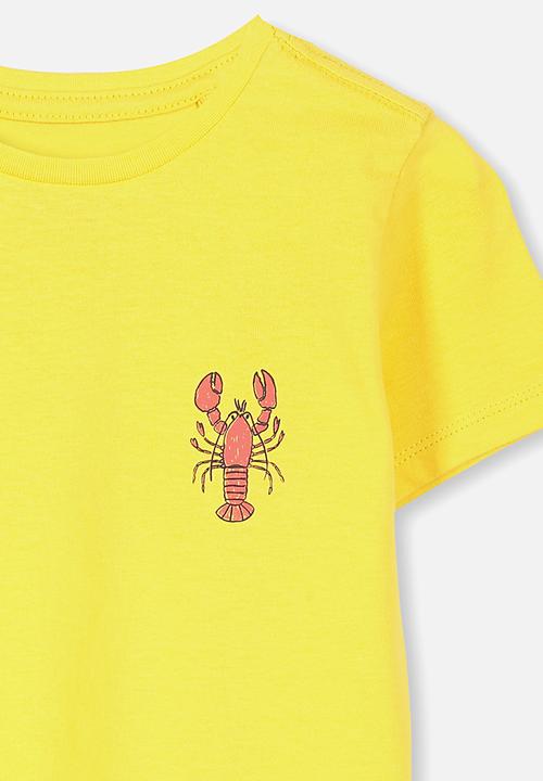 Cotton On - Max short sleeve tee - yellow