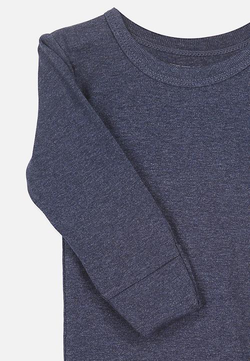 Cotton On - Long sleeve bubbysuit - navy