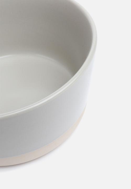 Sixth Floor - Ashen bowl set of 4 - grey