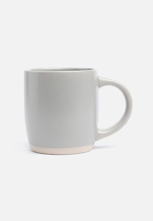 Sixth Floor - Ashen mug set of 4 - grey