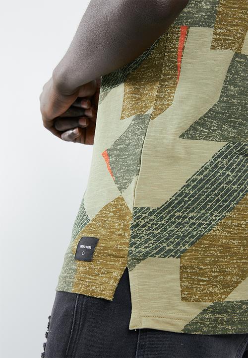 Only & Sons - Sylas short sleeve tee - green