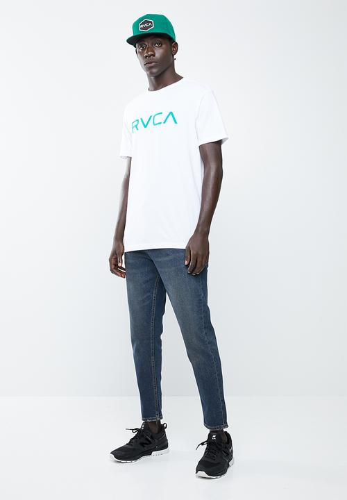 RVCA - Big RVCA cotton tee - white