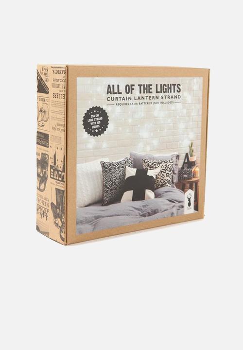 Typo - Curtain lanterns - clear