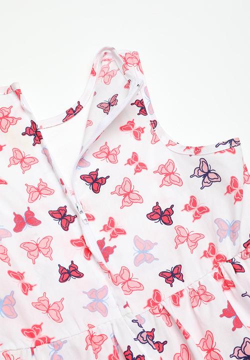 Twin Clothing - Geometric print dress - pink