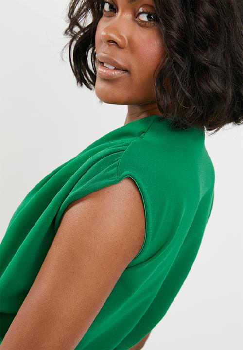 STYLE REPUBLIC - Wrap bodysuit - green