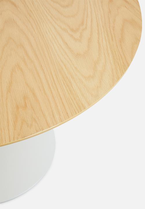 Sixth Floor - Ibiza round dining table - white