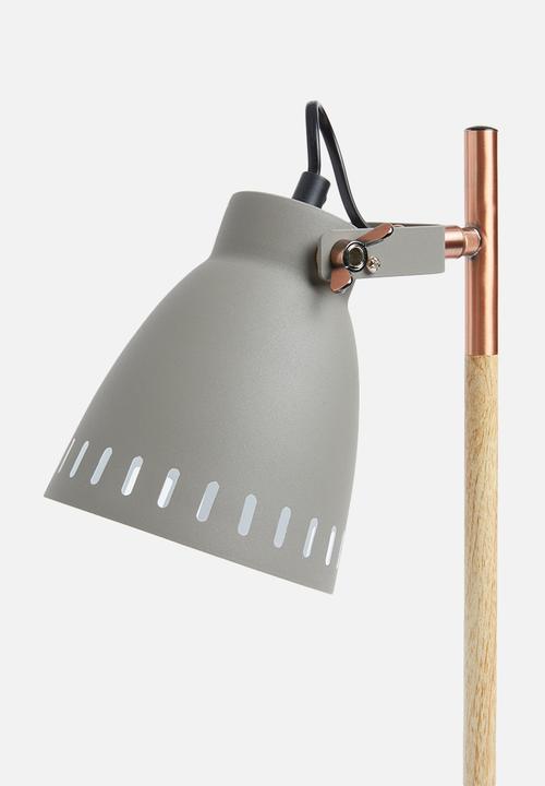 Present Time - Mingle desk lamp - grey