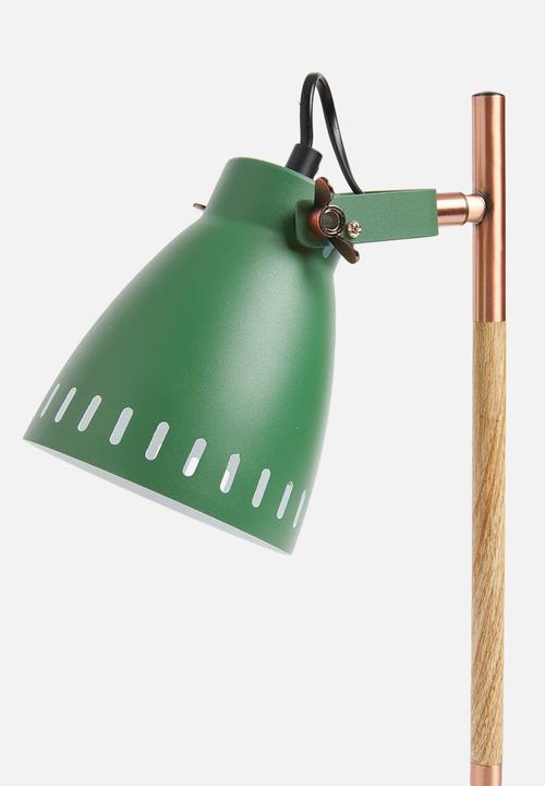 Present Time - Mingle desk lamp - green