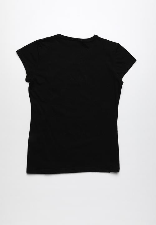 Pop Candy - Girls are the future printed short sleeve tee - black