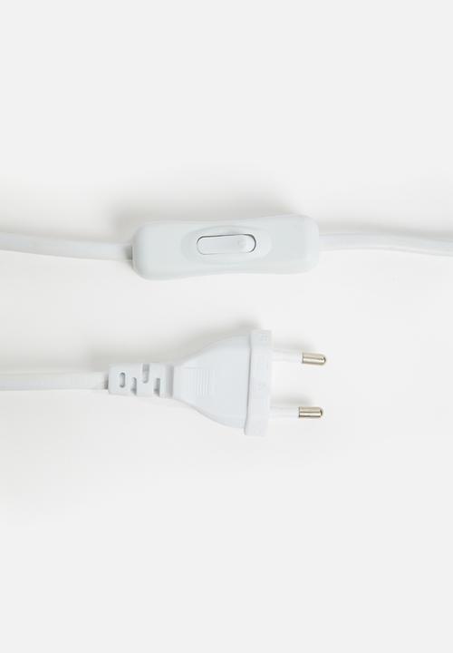 Present Time - Copious desk lamp - metal white
