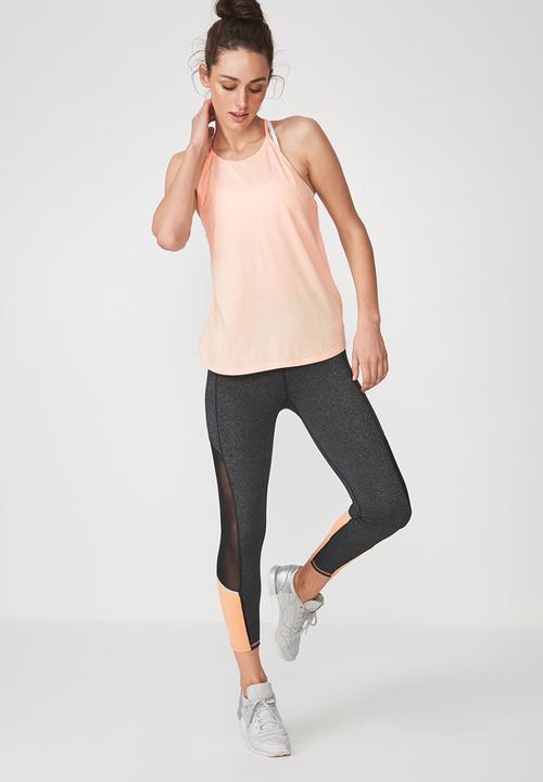 Cotton On - Refined tank top - peach