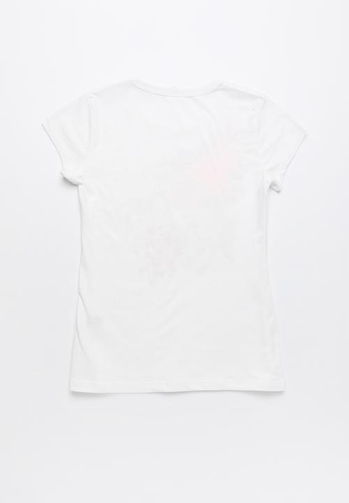 Pop Candy - Pegasus printed short sleeve tee - white