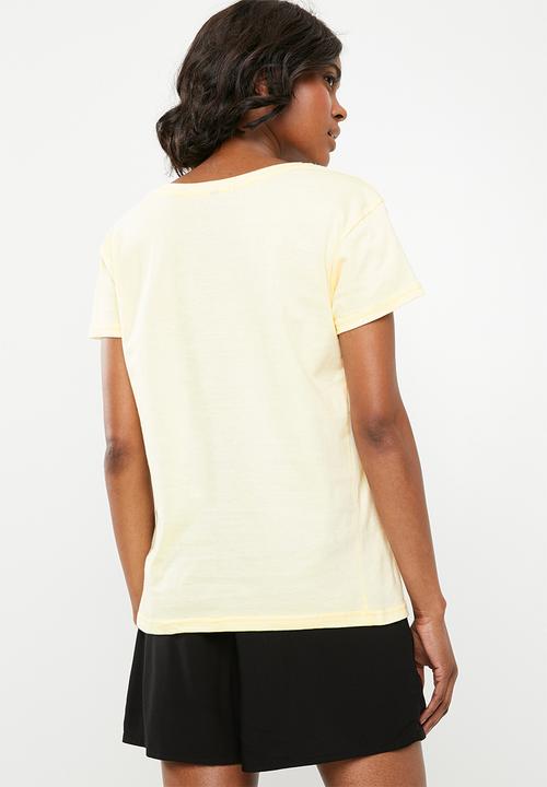 Superbalist - Chillin tee - baby yellow